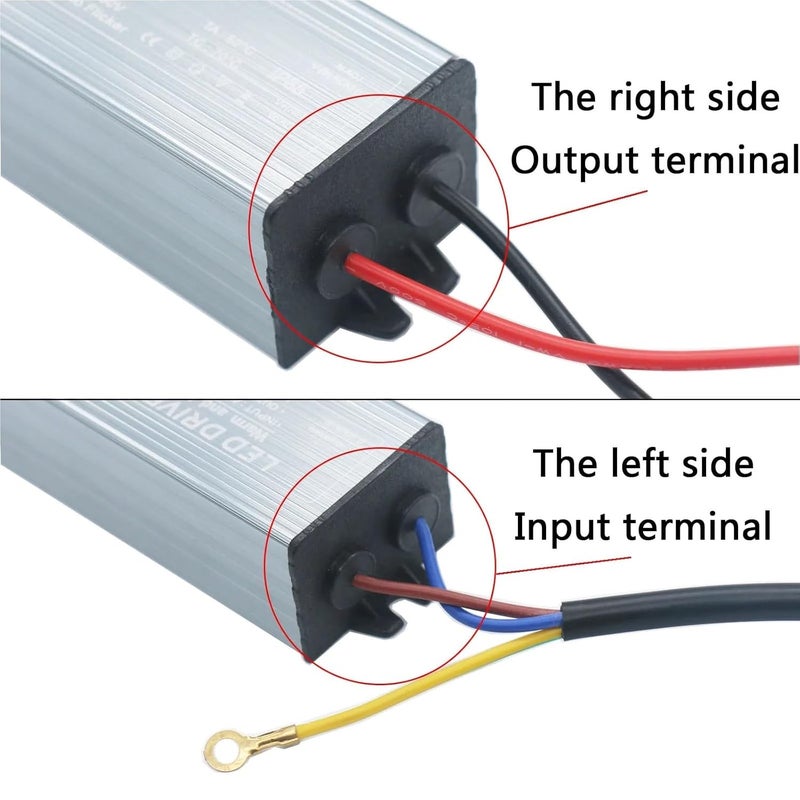 سائق LED 10W 300mA IP65 مزود طاقة مقاوم للماء محول لإنارة الفيض DIY إضاءة - Image 5